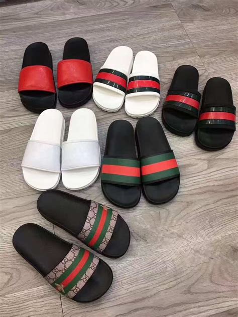 how can you tell if a gucci slide is real|how to identify gucci slides.